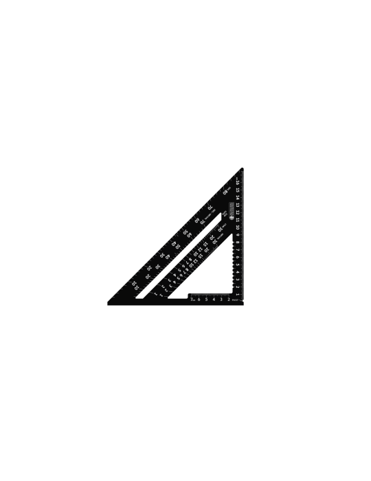 Kątownik stolarski 175mm skala do krokwi TRACER ASQ7M
