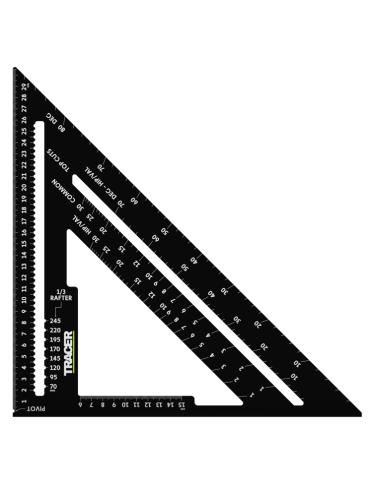 Kątownik stolarski 300mm skala do krokwi TRACER ASQ12M