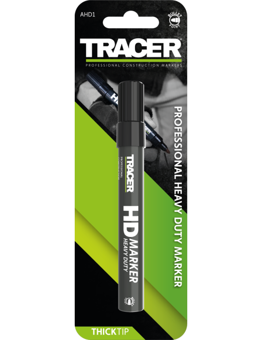 Heavy Duty Marker permanentny czarny TRACER AHD1