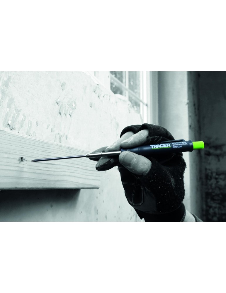 Ołówek budowlany do głębokich otworów z nasadką TRACER ADP2