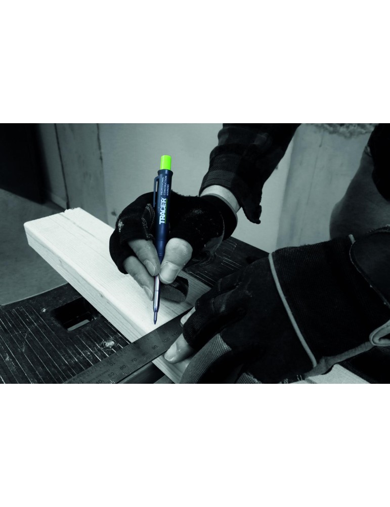 Ołówek budowlany do głębokich otworów z nasadką TRACER ADP2