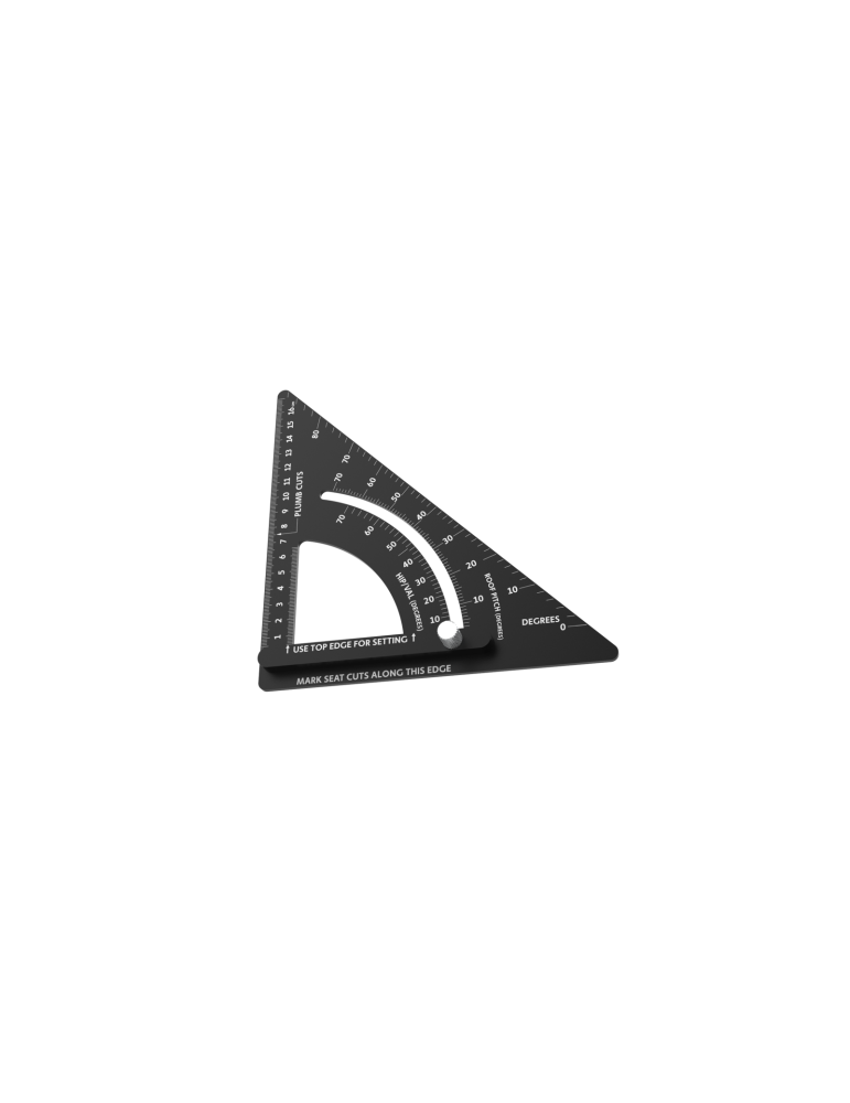 Kątownik 7" 170mm aluminiowy TRACER APS7