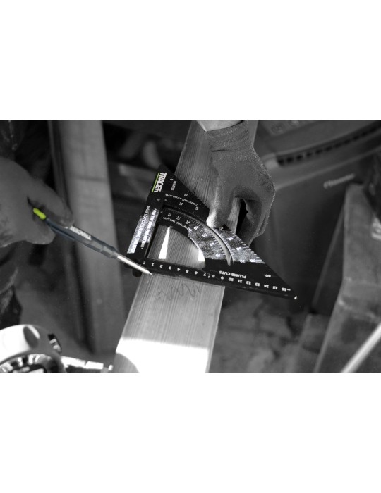 Kątownik 7" 170mm aluminiowy TRACER APS7