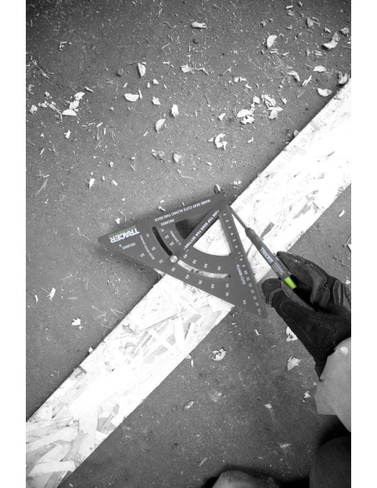 Kątownik 7" 170mm aluminiowy TRACER APS7