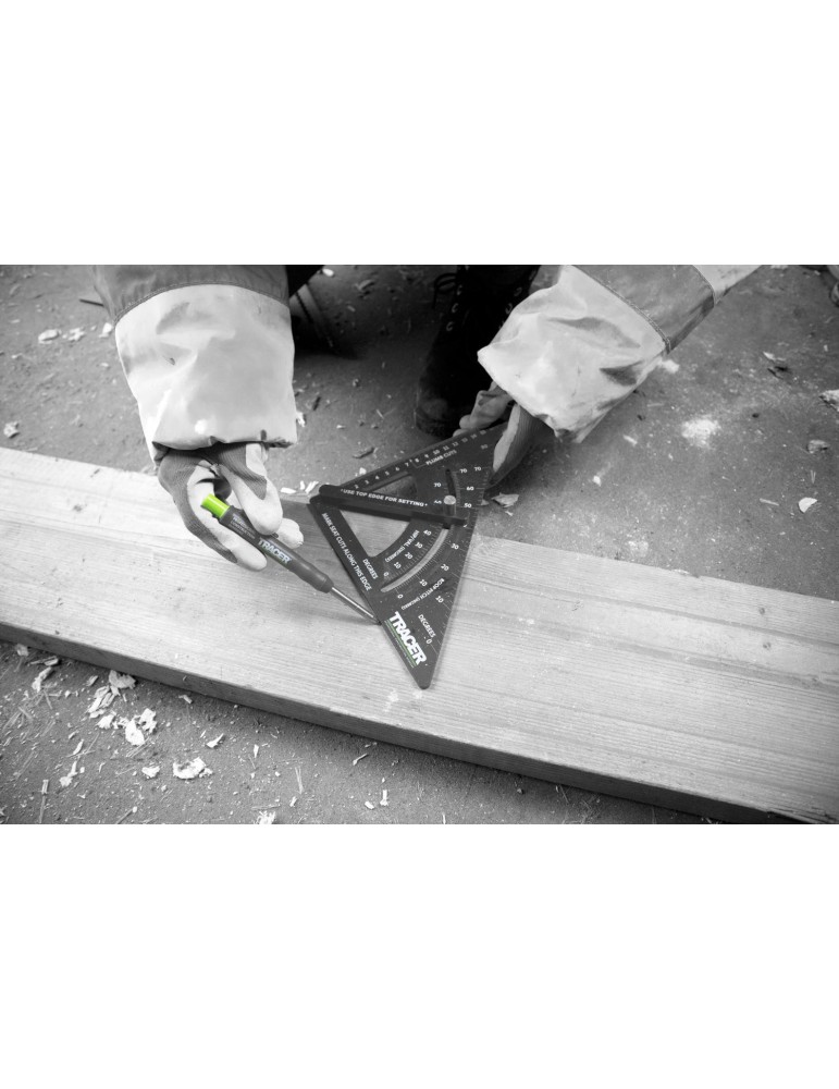 Kątownik 7" 170mm aluminiowy TRACER APS7