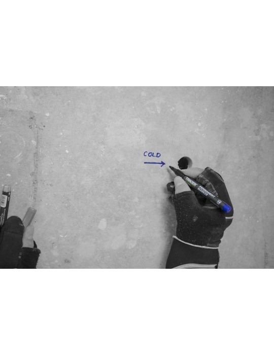 Marker permanentny niebieski 1szt. TRACER APM2