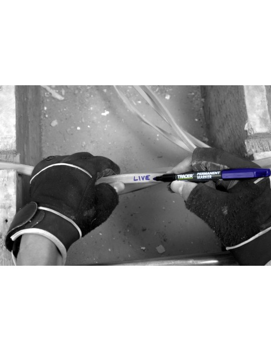 Marker permanentny niebieski 1szt. TRACER APM2