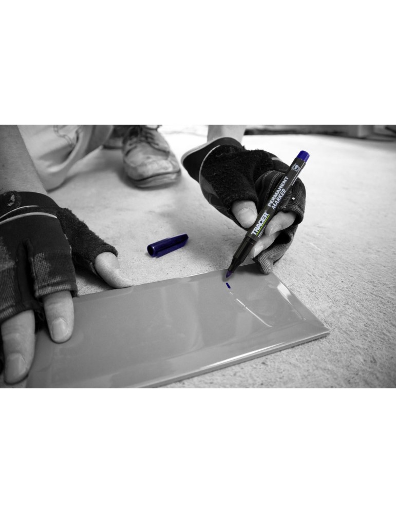 Marker permanentny niebieski 1szt. TRACER APM2