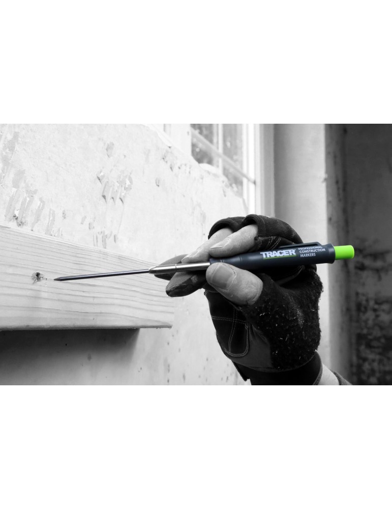 Kompletny zestaw ołówków budowlanych z kaburami TRACER AMK3