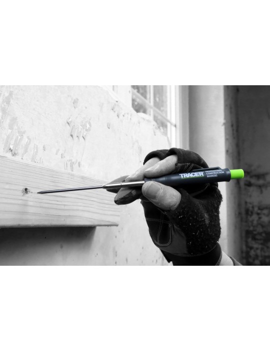 Kompletny zestaw ołówków budowlanych z kaburami TRACER AMK3