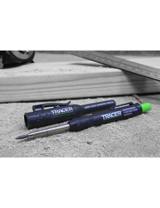 Kompletny zestaw ołówków budowlanych z kaburami TRACER AMK3