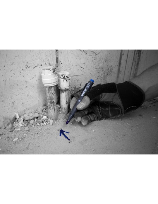 Zestaw 3 markerów czarny, niebieski i czerwony TRACER ACF-MK3