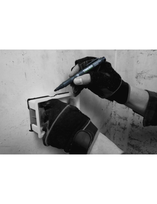 Zestaw 3 markerów czarny, niebieski i czerwony TRACER ACF-MK3