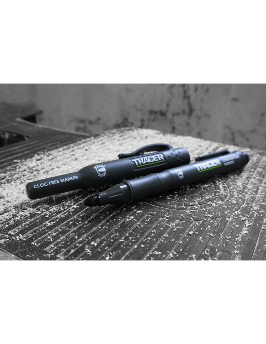 Zestaw 3 markerów czarny, niebieski i czerwony TRACER ACF-MK3