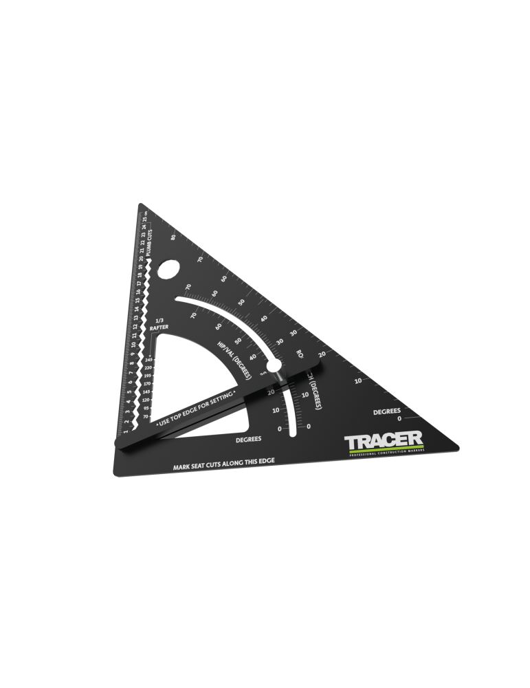 Kątownik 12" 260mm aluminiowy TRACER APS12