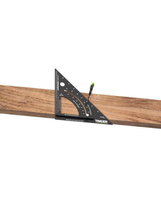 Kątownik 12" 260mm aluminiowy TRACER APS12