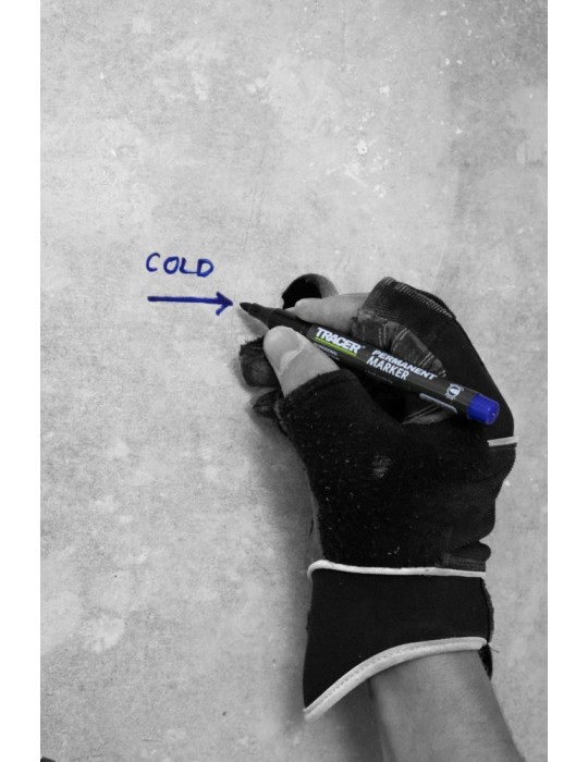 Zestaw 4szt. markerów 2 czarne, niebieski i czerwony TRACER APMK1