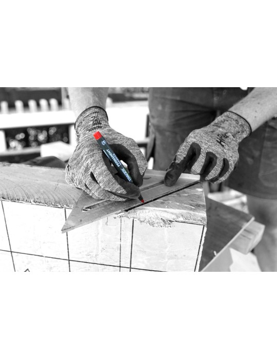 Zestaw 4szt. markerów 2 czarne, niebieski i czerwony TRACER APMK1