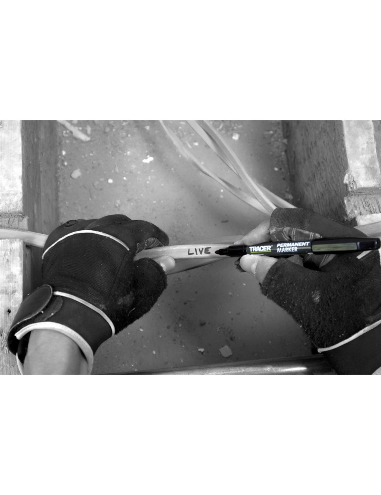 Marker permanentny czarny 1szt. TRACER APM1-CDU