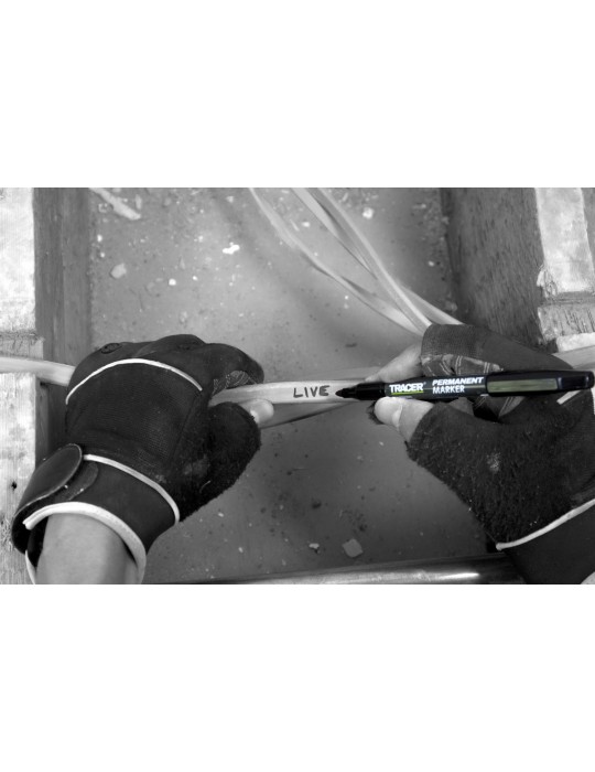 Marker permanentny czarny 1szt. TRACER APM1-CDU