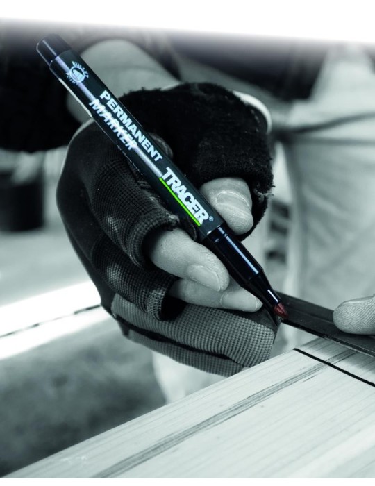 Marker permanentny czarny 1szt. TRACER APM1-CDU