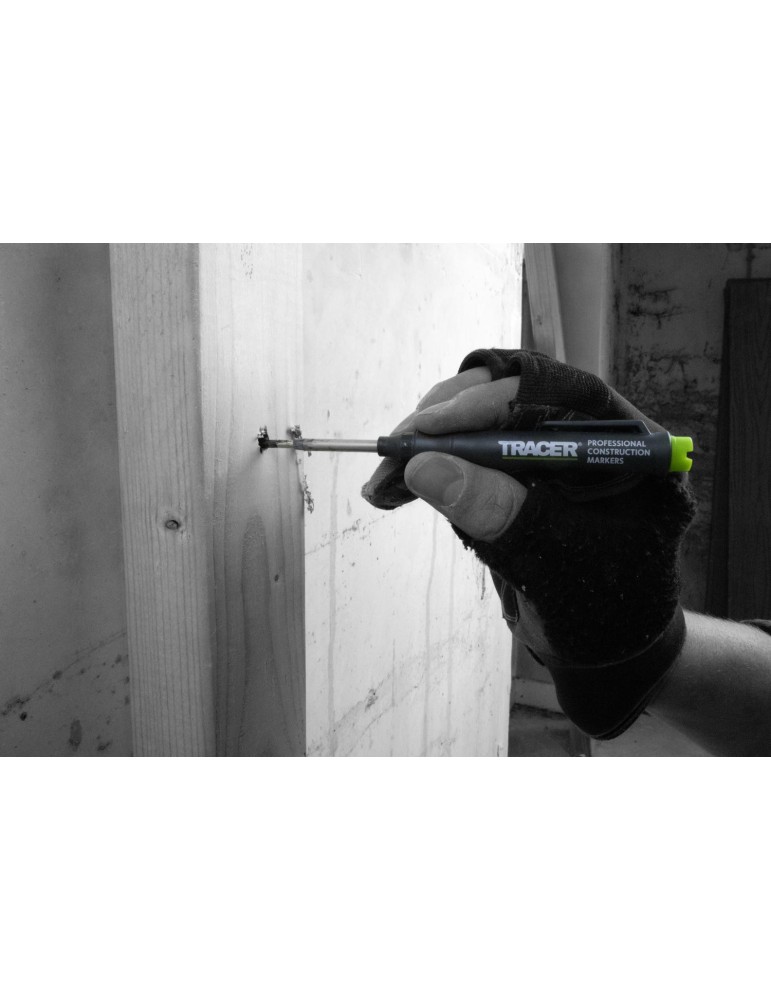 Znacznik do głębokich otworów z podwójną końcówką i nasadką TRACER AMP2