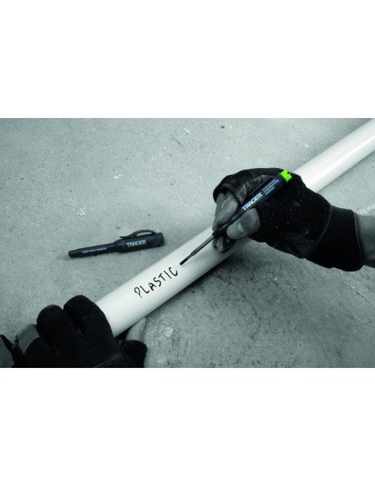 Znacznik do głębokich otworów z podwójną końcówką i nasadką TRACER AMP2