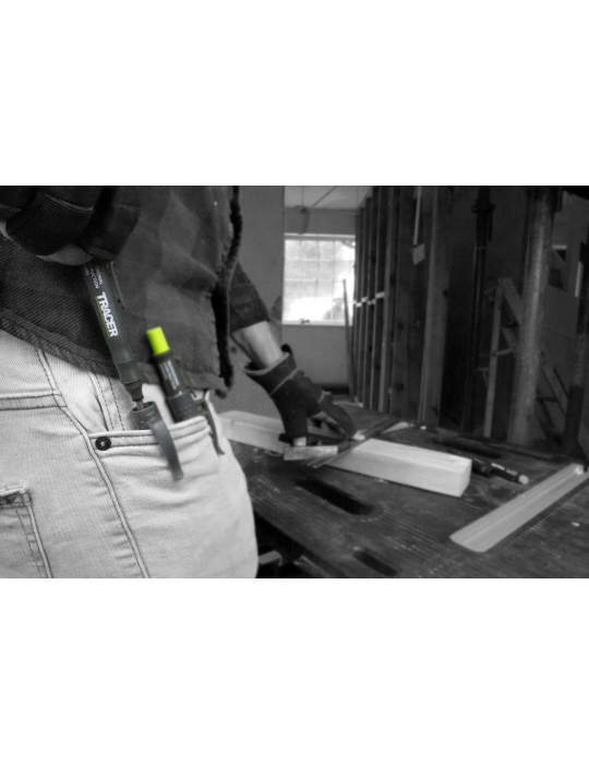 Znacznik do głębokich otworów z podwójną końcówką i nasadką TRACER AMP2