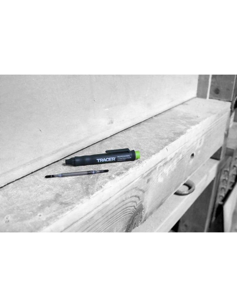 Znacznik do głębokich otworów z podwójną końcówką i nasadką TRACER AMP2