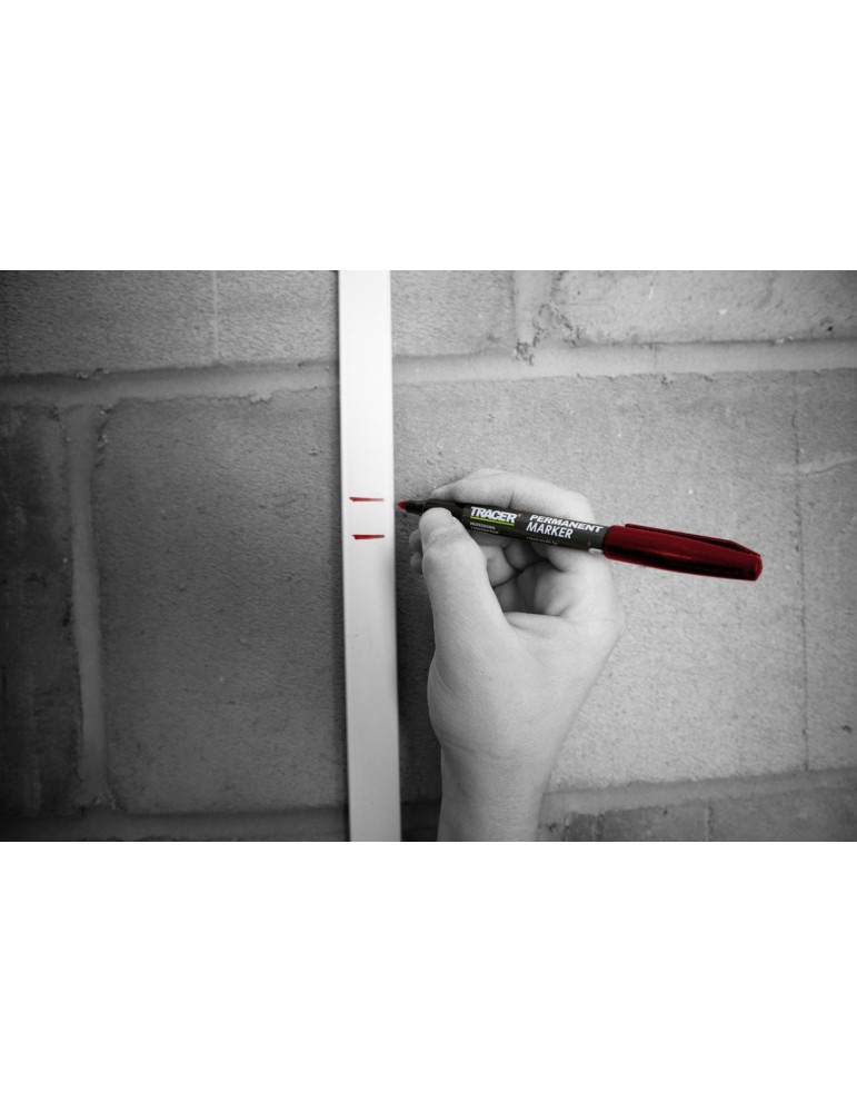 Marker permanentny czerwony 1szt. TRACER APM3