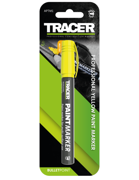 Marker z farbą żółty 1szt. TRACER APTM1