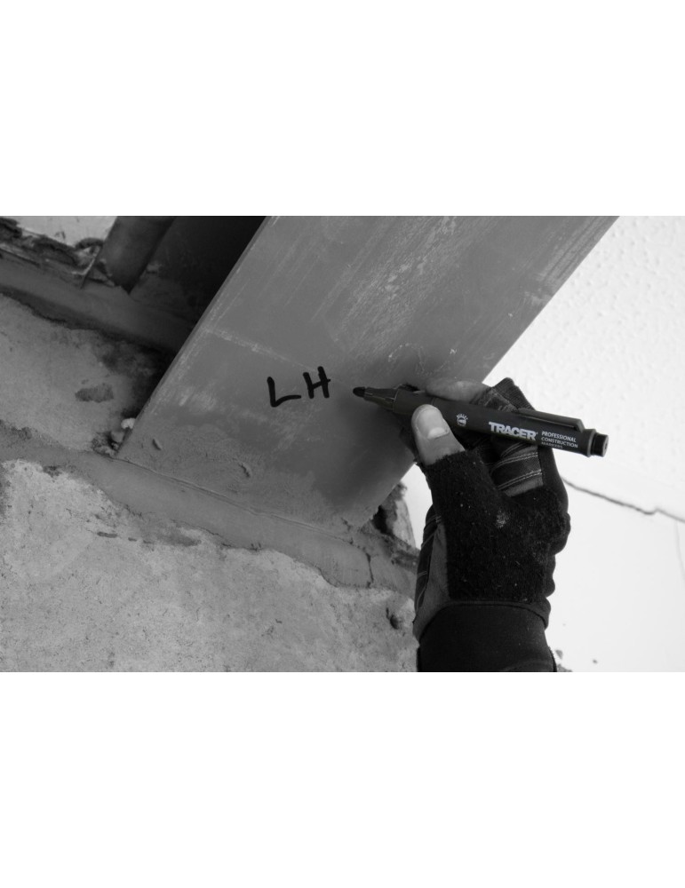 Marker permanentny czarny clog-free TRACER ACF-BP1