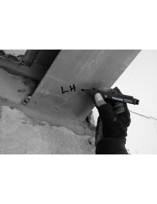 Marker permanentny czarny clog-free TRACER ACF-BP1